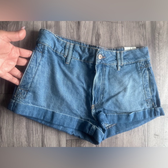 We The Free Light Blue Jean Shorts - Picture 4 of 7